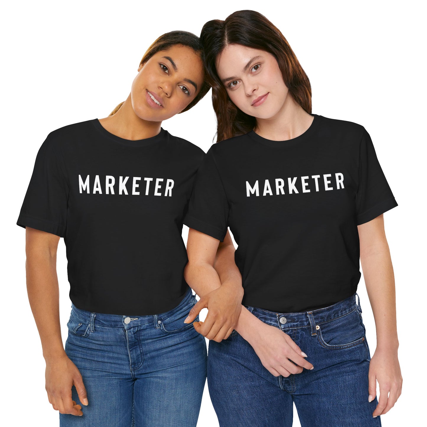 Marketer | Experience Networking Brand - Unisex Jersey Short Sleeve Tee
