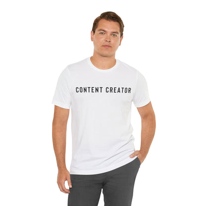 Content Creator | Experience Networking Brand - Unisex Jersey Short Sleeve Tee