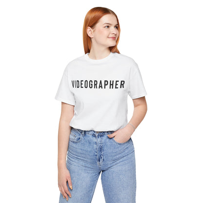 Videographer | Experience Networking Brand - Unisex Jersey Short Sleeve Tee