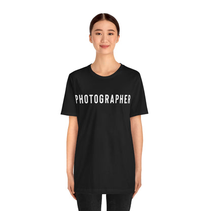 Photographer | Experience Networking Brand - Unisex Jersey Short Sleeve Tee