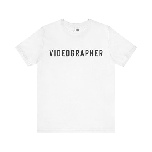 Videographer | Experience Networking Brand - Unisex Jersey Short Sleeve Tee