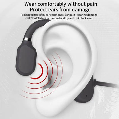 Waterproof Bone-Conducting Bluetooth Headphones