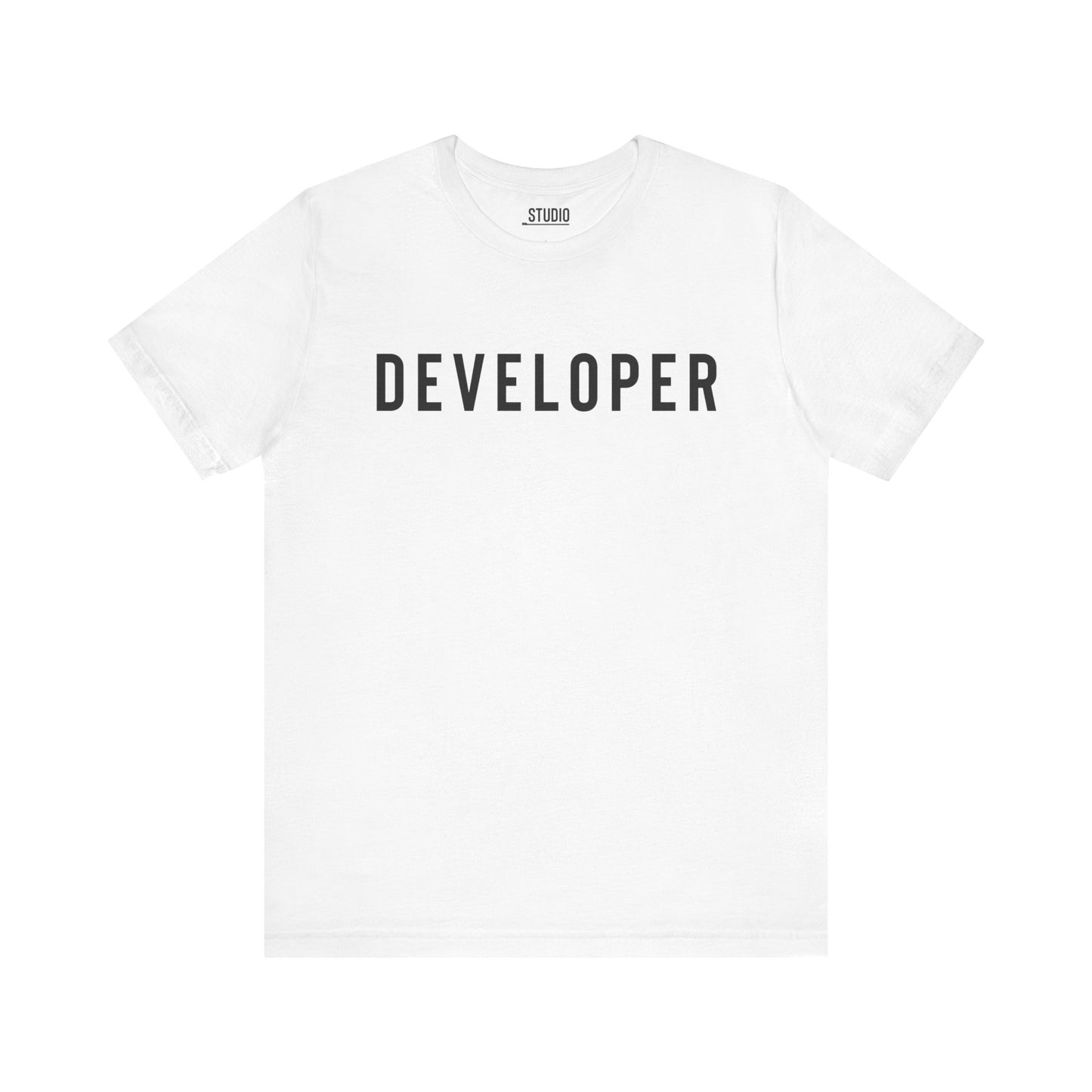 Developer | Experience Networking Brand - Unisex Jersey Short Sleeve Tee