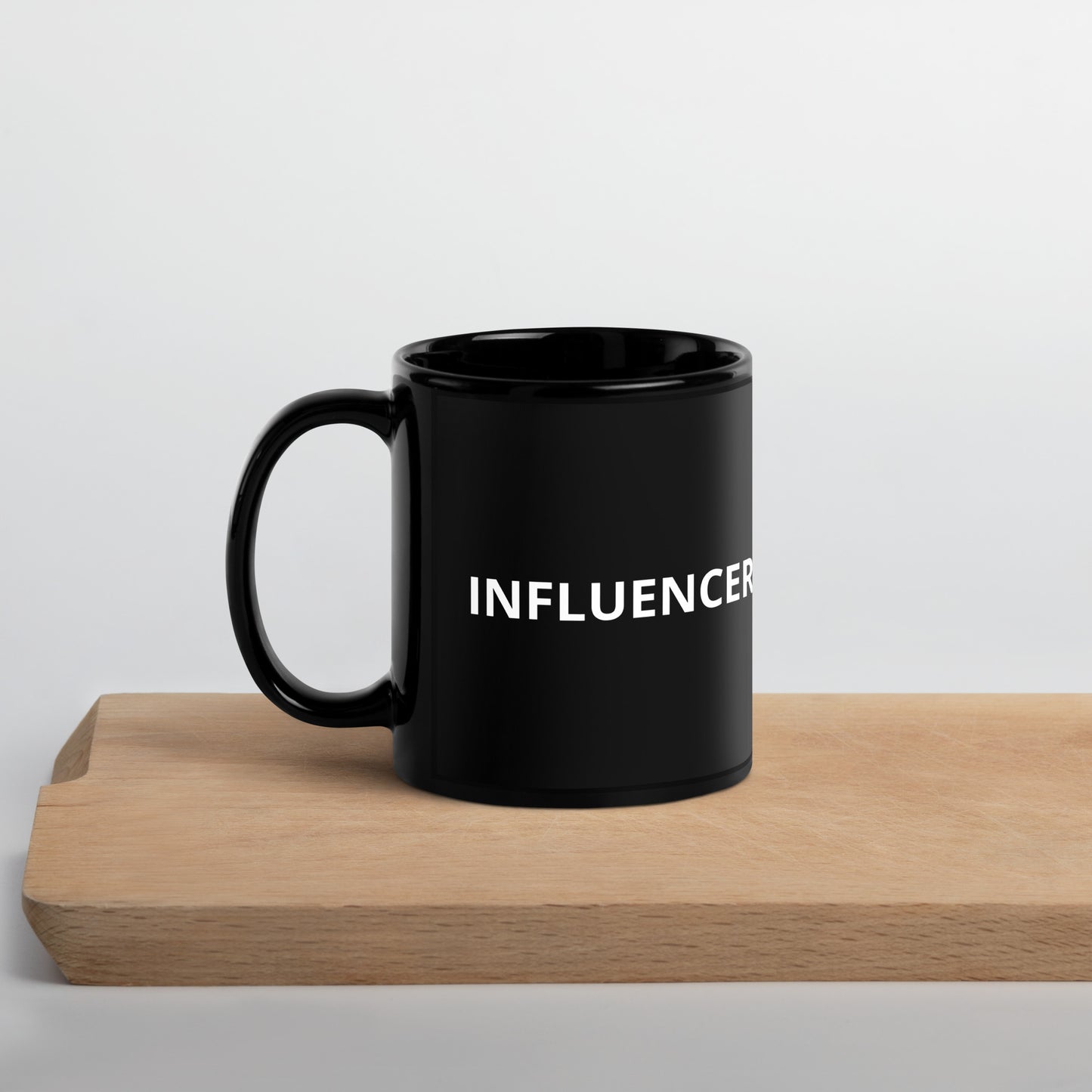 Influencer | Black Glossy Mug