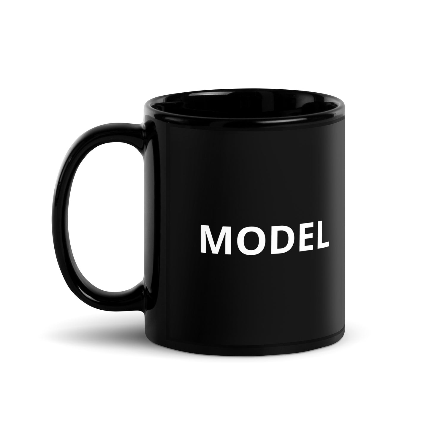 Model | Black Glossy Mug