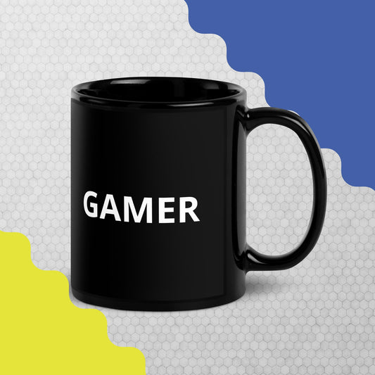 Gamer | Black Glossy Mug