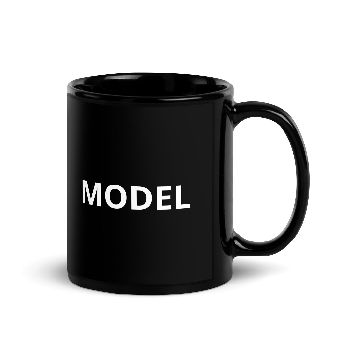 Model | Black Glossy Mug