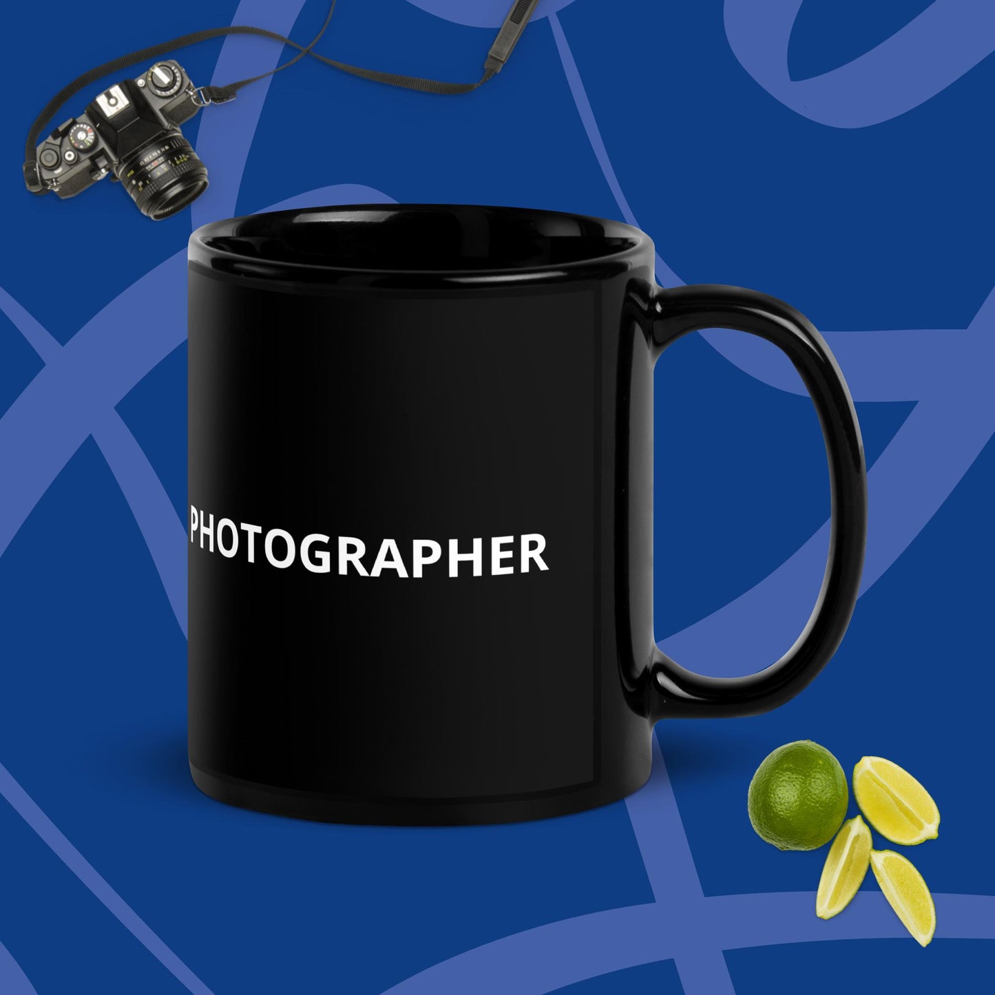 Photographer |  Black Glossy Mug